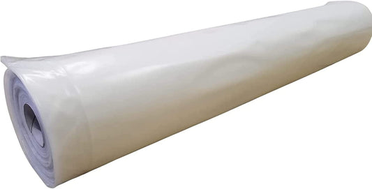 Clear Greenhouse Plastic Sheeting 6 Mil, 16x28 ft UV-Resistant Poly Film Cover 