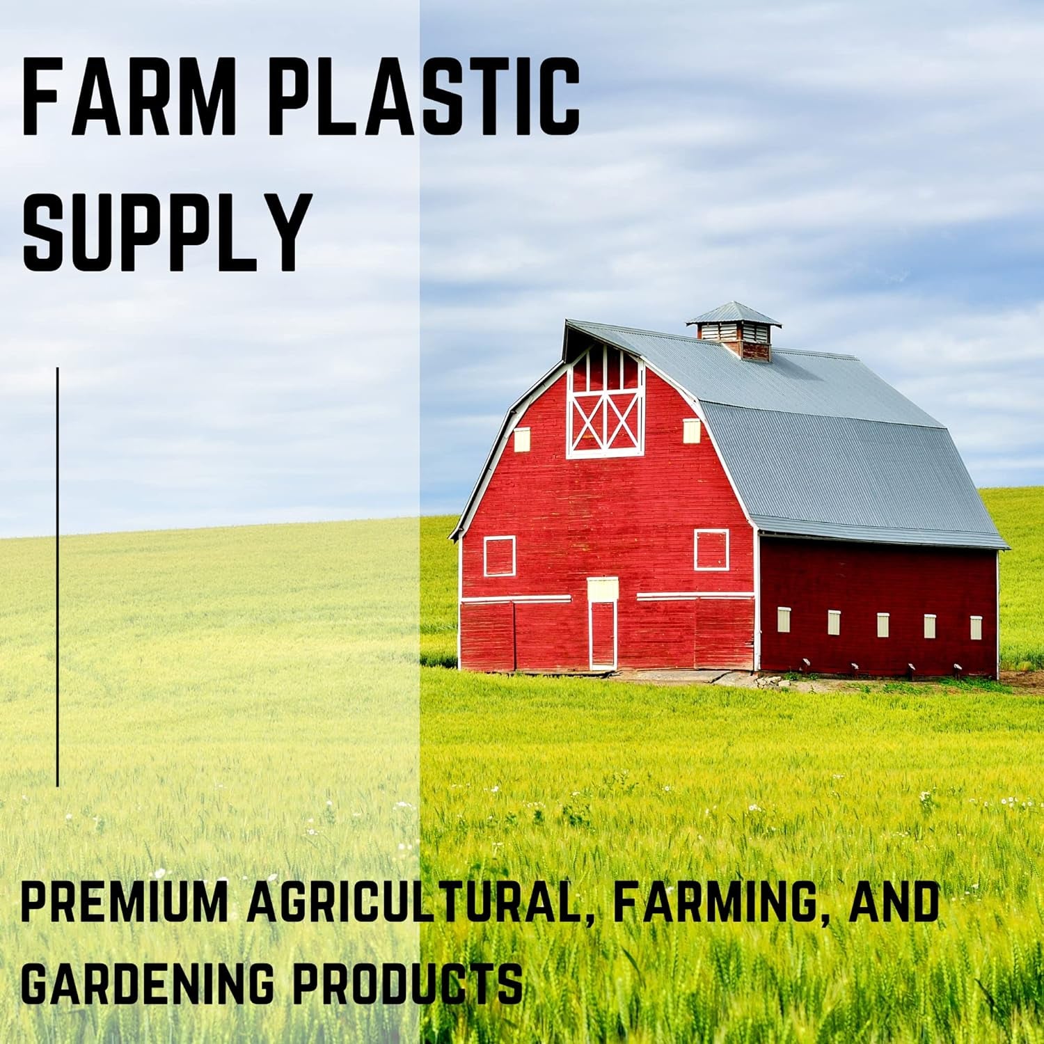 Clear Greenhouse Plastic Sheeting 6 Mil, 16x28 ft UV-Resistant Poly Film Cover 